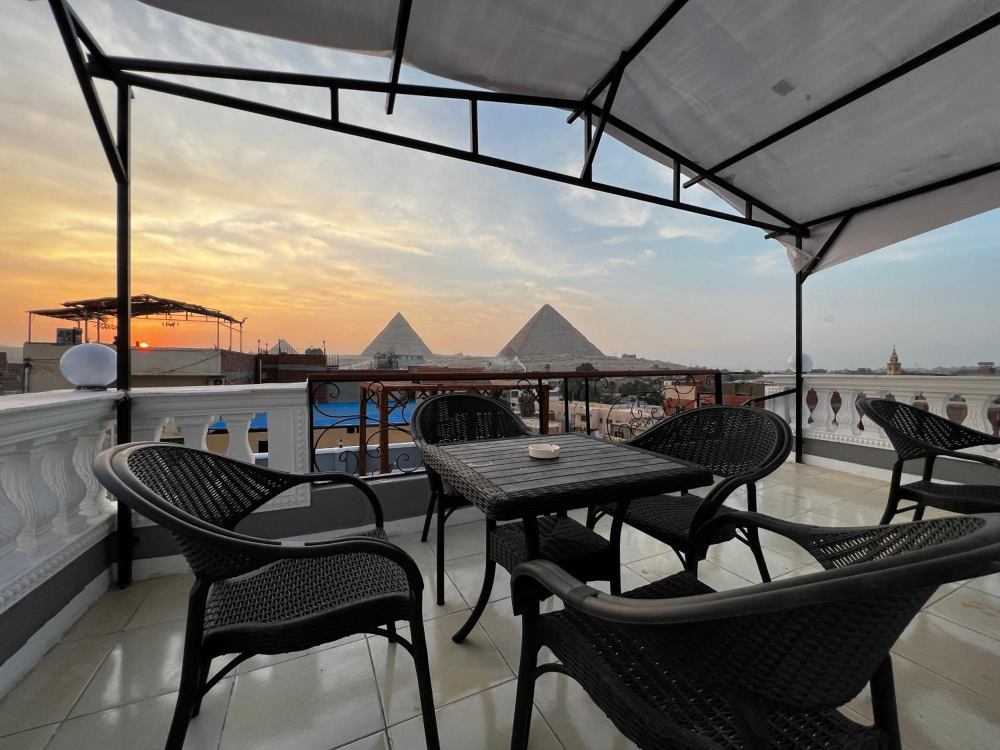 Pyramids Gate Hotel Kafret el-Gabal Exterior foto